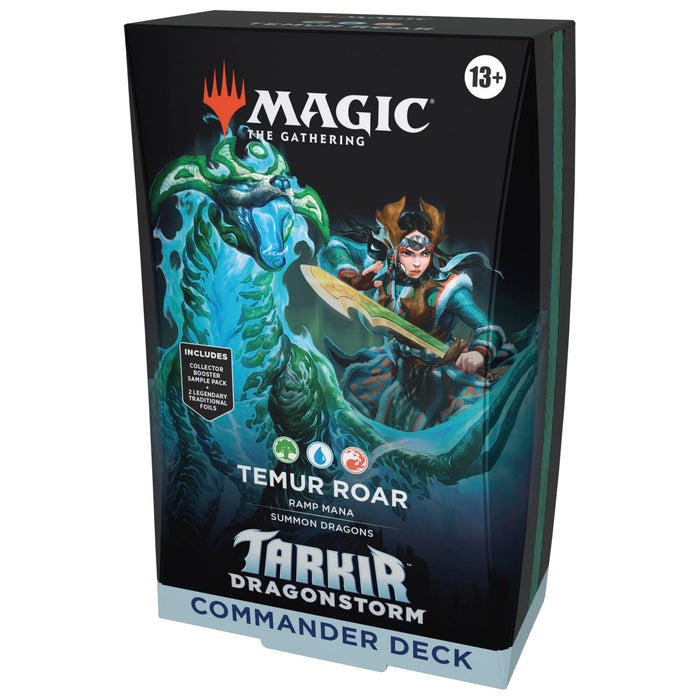 Magic: The Gathering Tarkir: Dragonstorm Commander Deck – Temur Roar