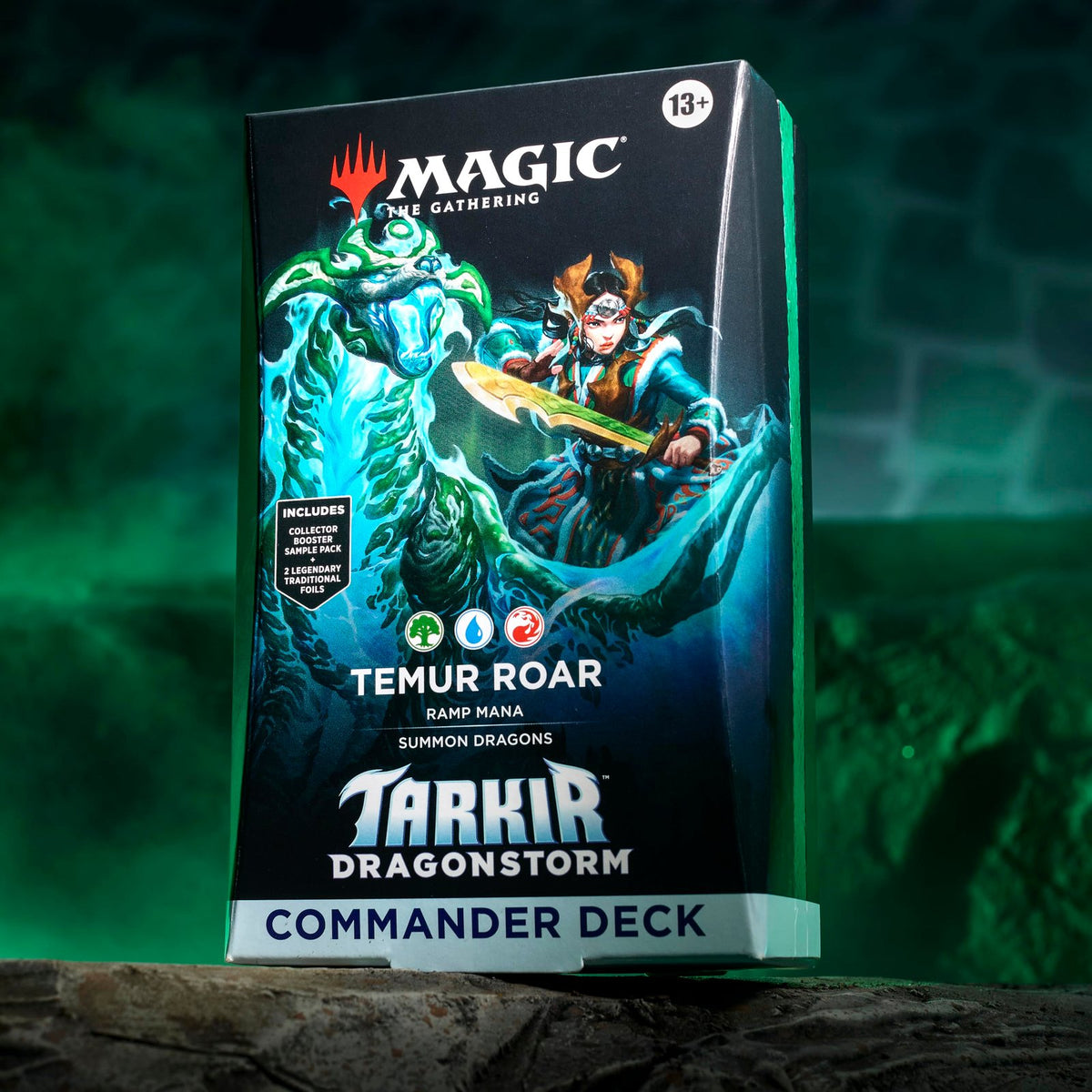 Magic: The Gathering Tarkir: Dragonstorm Commander Deck – Temur Roar